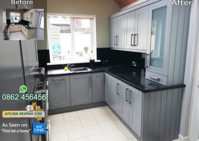 Kitchen Respray Manor House Grey