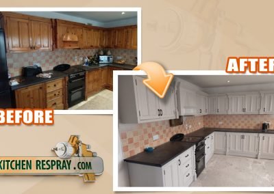 Kitchen Respray Skimming stone