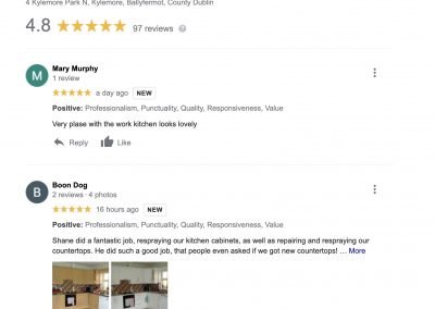 Kitchen Respray Reviews