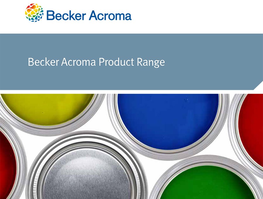 Becker Acroma Brochure Becker Acroma Brochure