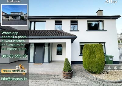 Kitchen Respray , Door Respray, PVC Respray, Dublin, Ireland