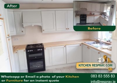 Kitchen Respray , Door Respray, Kitchen Silk Seal Ct