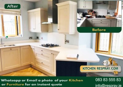 Kitchen Respray , Door Respray, Kitchen - Watch House ct