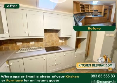 Kitchen Respray , Door Respray, Kitchen Ormand Walsh