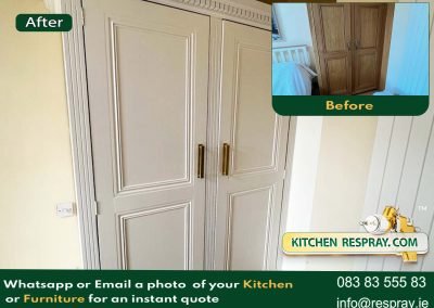 Kitchen Respray , Door Respray, Pvc Respray Wimbourne White