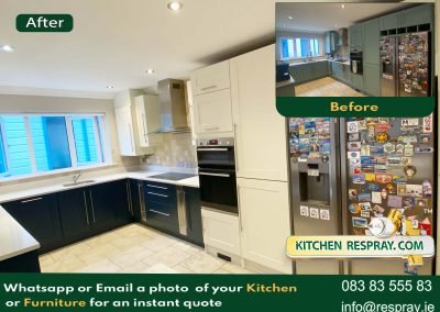 Kitchen Respray , Door Respray, Kitchen Respray James White