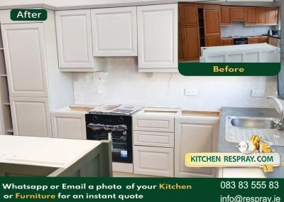 Kitchen Respray , Door Respray, Kitchen Colourtrend- Reinvent