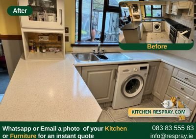 1Kitchen Respray , Door Respray, Kitchen Worktop Granite