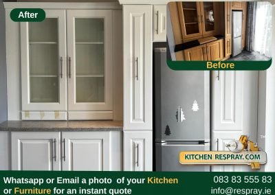 Kitchen Respray , Door Respray, Bath Respray , Kitchen Respray Furniture All white