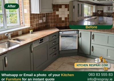 Kitchen Respray , Door Respray, Bath Respray , Kitchen Respray Stanting Tall