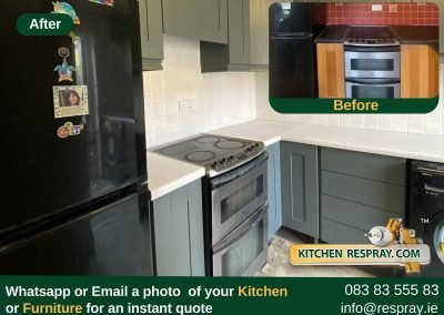 Kitchen Respray , Door Respray, Bath Respray , Kitchen Downpipe