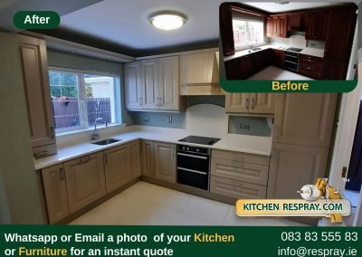 Kitchen Respray , Door Respray, Bath Respray , Kitchen Respray London Stone F&B