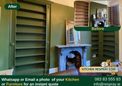 Kitchen Respray , Door Respray, Bath Respray , Wardrobes Respray green