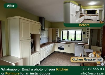 Kitchen Respray , Door Respray, Bath Respray , Kitchen RAL9016