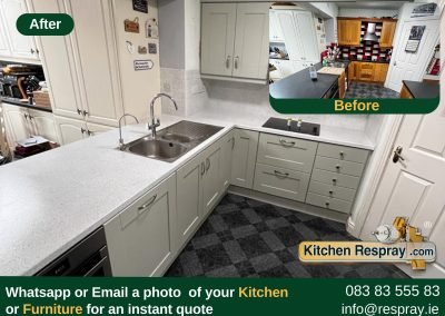 Kitchen Respray , Door Respray, Bath Respray , Kitchen Mizzle