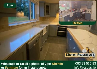 Kitchen Respray , Door Respray, Bath Respray , Kitchen Respray Grey wolf CT