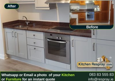 Kitchen Respray , Door Respray, Bath Respray , Kitchen Respray Purbek stone..