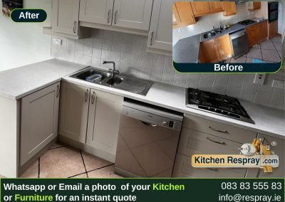 Kitchen Respray , Door Respray, Bath Respray , Kitchen Respray Portland Stone 77