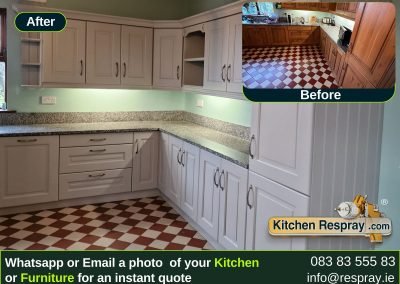 Kitchen Respray , Door Respray, Bath Respray , Kitchen Respray Purbeck Stone