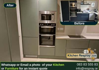 Kitchen Respray , Door Respray, Bath Respray , Kitchen Respray cardroom green