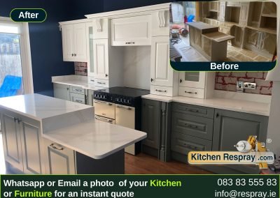 Kitchen Respray , Door Respray, Bath Respray , Kitchen Respray Pigeon All White