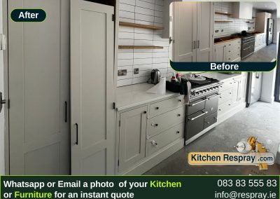 Kitchen Respray , Door Respray, Bath Respray , Kitchen Respray skimming stone