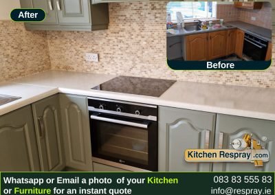 Kitchen Respray , Door Respray, Bath Respray , Kitchen Respray standing tall