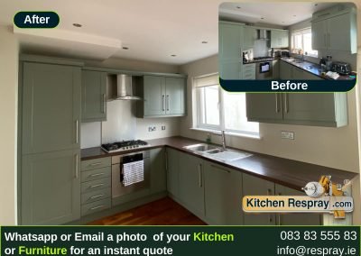 Kitchen Respray , Door Respray, Bath Respray , Kitchen Respray standing tall