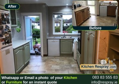 Kitchen Respray , Door Respray, Bath Respray , Kitchen Respray vert de terre