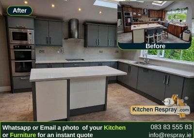 Kitchen Respray , Door Respray, Bath Respray , Kitchen Respray Plummett F&B