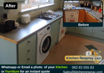 Luxury Kitchen Respray, Door Restoration & More