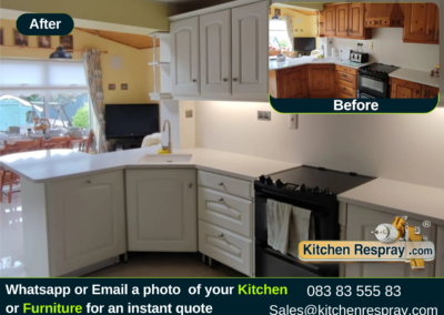 Expert Respray Services for Your Kitchen & Doors