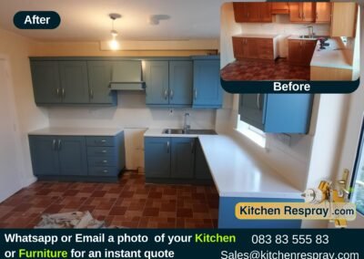 Kitchen Respray for a Fresh, Modern Look