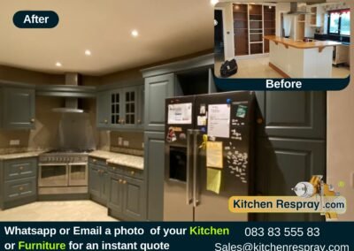 Complete Home Kitchen Respray & Door Update