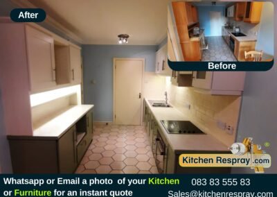 Professional Kitchen Respray to Match Your Vision