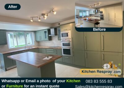 Kitchen Respray Solutions for a Modern, Sleek Look