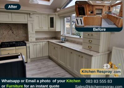 Kitchen Respray for a Sleek, Modern Update