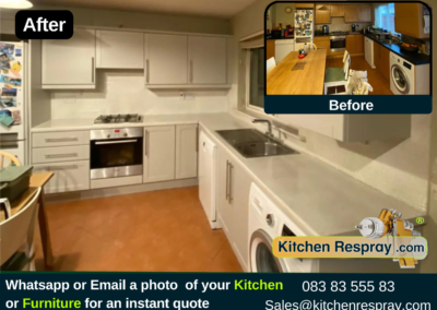 Brighten Your Kitchen with a New Respray & Door Revamp