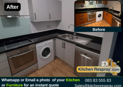 Door Respray and Kitchen Cabinet Refinishing