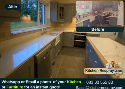 Kitchen Respray, Cabinet Door Restoration & More
