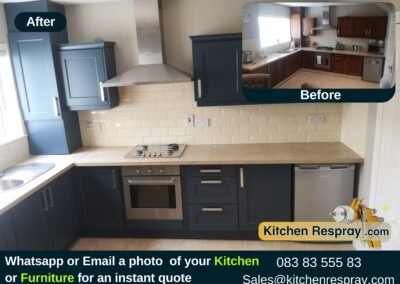 Transform Your Kitchen with Expert Respray Services Refresh Your Doors and with Stunning Top Color Resprays