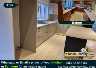 Complete Kitchen Respray and Door Restoration