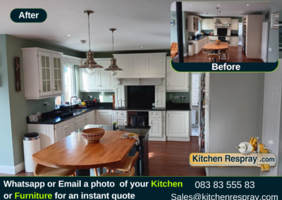 Kitchen & Door Respray for a Modern Makeover
