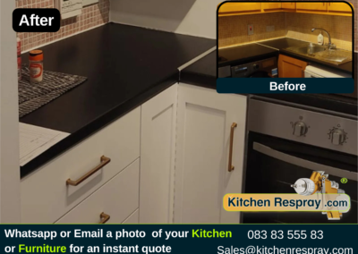 Kitchen & Door Refurbishment with Professional Respray