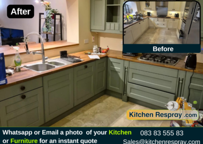 Complete Door & Kitchen Respray for a Fresh Update